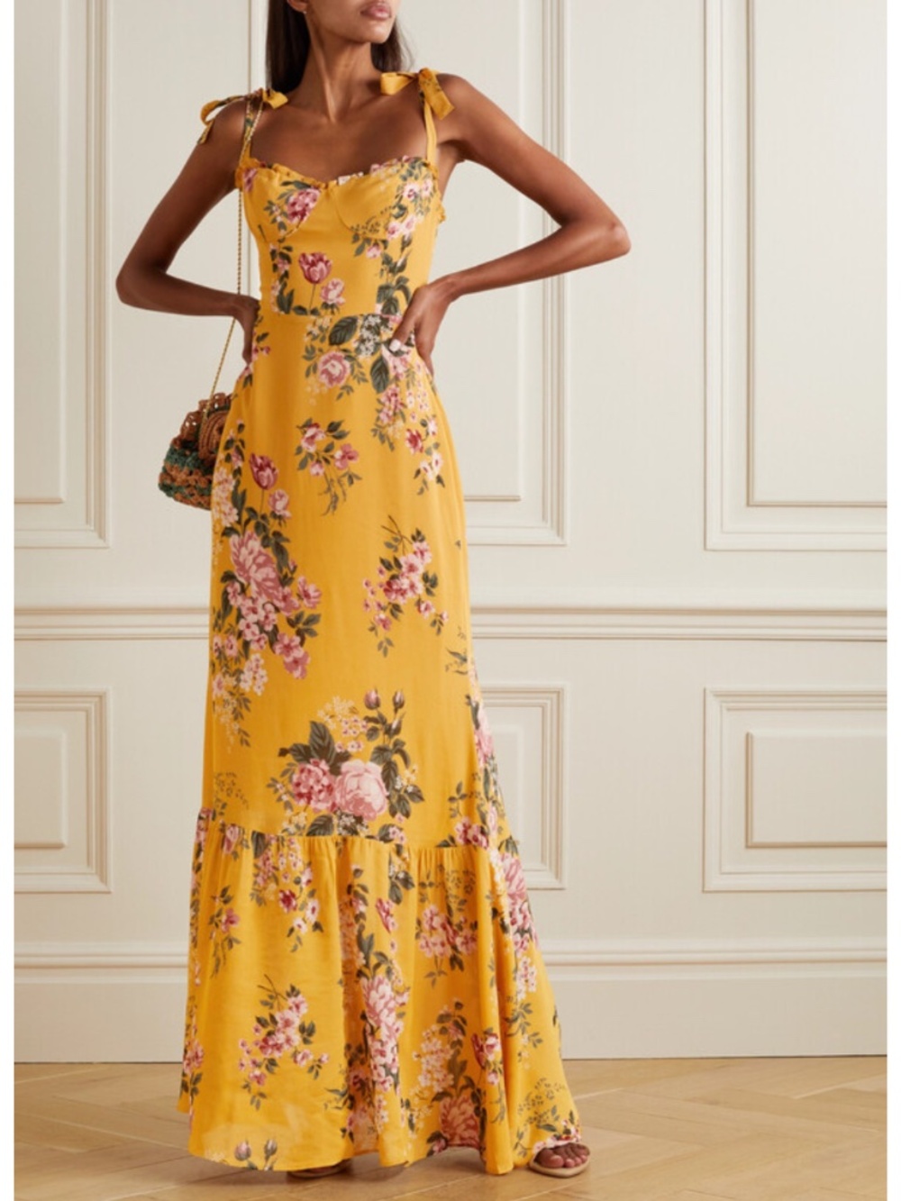 NEW Reformation Jasen Dress Anjelica 0